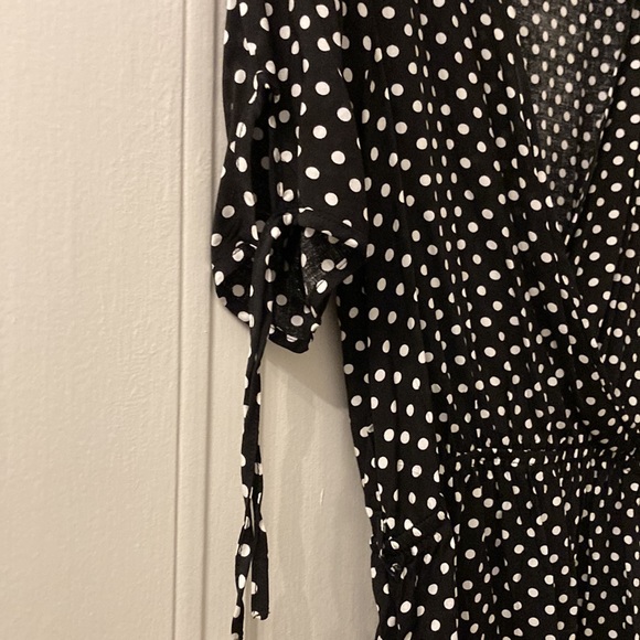 NWOT Polka Dot Mini Dress - Picture 6 of 8